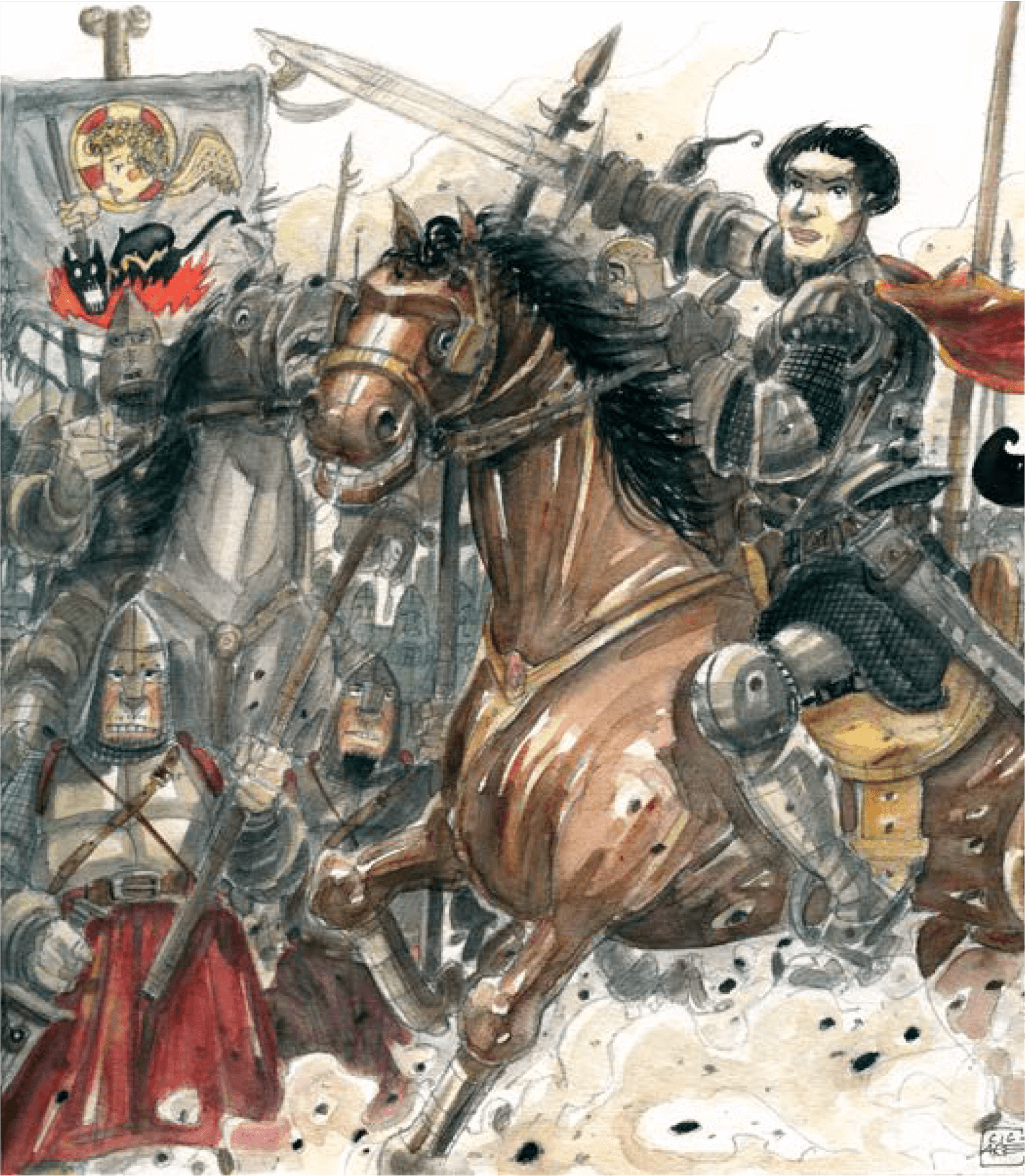 Illustrazione di Mauro Cicarè_Pian Perduto, Art&Co